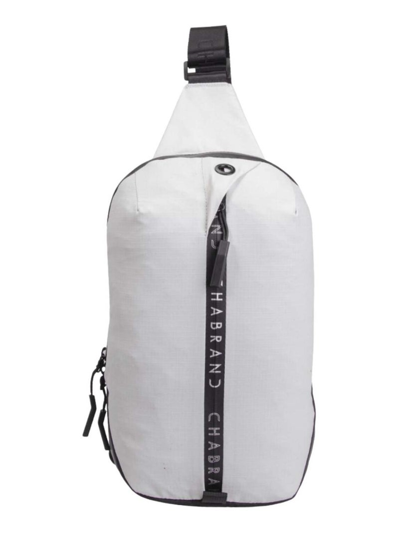 Sacoche/Body bag Chabrand JERSEY   Logo Blanc Gris - Kiabi