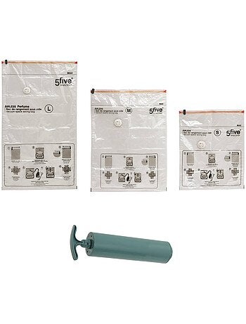 Sacs compresseurs avec pompe airless