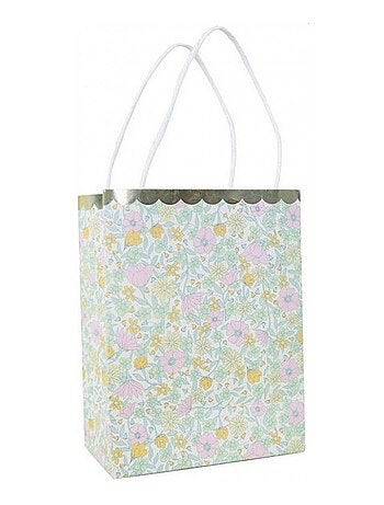 sacs en papier thème fleur