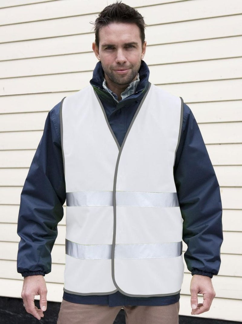 SAFE-GUARD by Result - Gilet haute visibilité ENHANCE Blanc - Kiabi