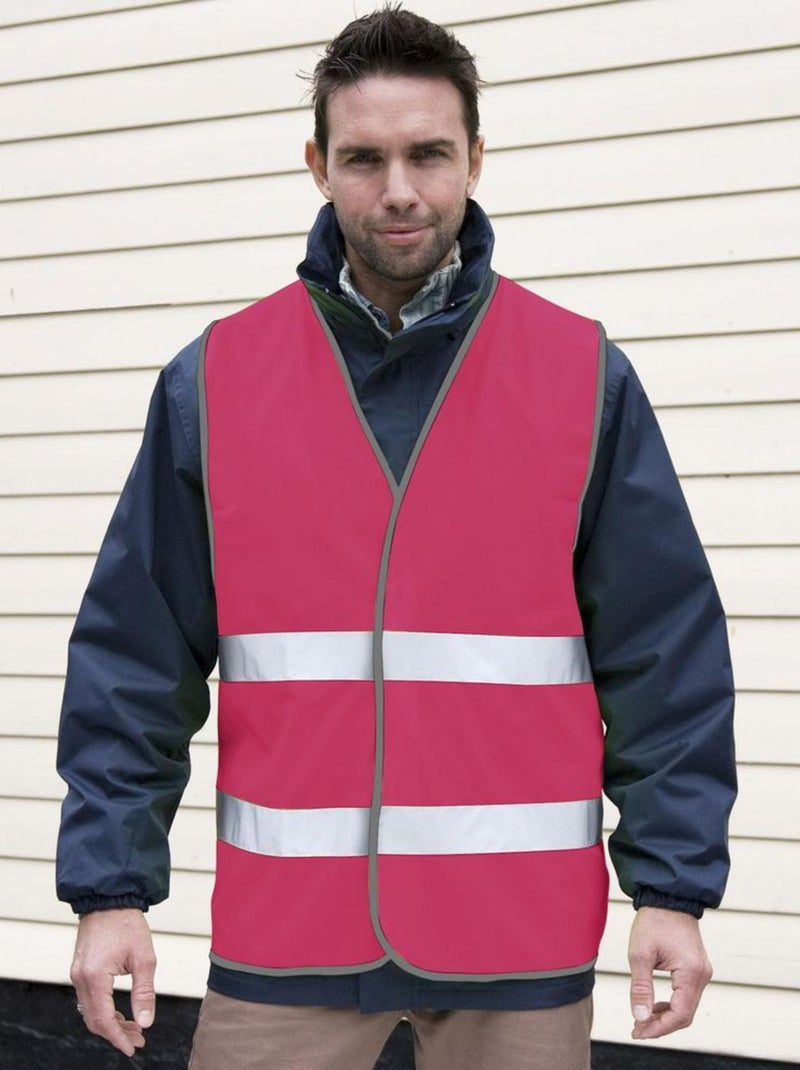 SAFE-GUARD by Result - Gilet haute visibilité ENHANCE Rose framboise - Kiabi