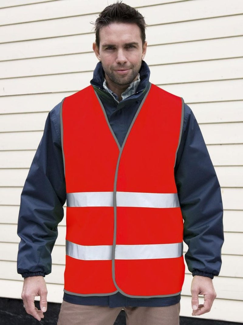 SAFE-GUARD by Result - Gilet haute visibilité ENHANCE Rouge - Kiabi