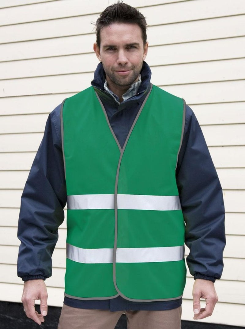 SAFE-GUARD by Result - Gilet haute visibilité ENHANCE Vert foncé - Kiabi