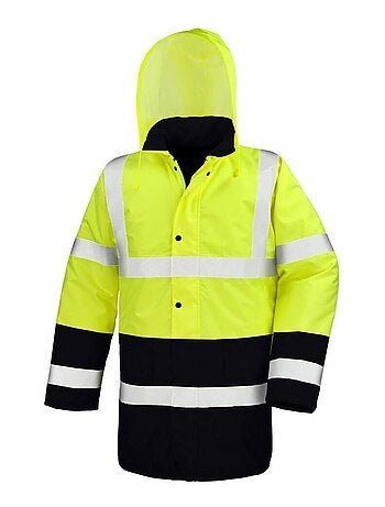 SAFE-GUARD by Result - Manteau sécurité motif/style Deux Tons