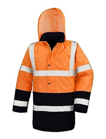 SAFE-GUARD by Result - Manteau sécurité motif/style Deux Tons
