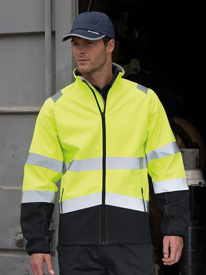 SAFE-GUARD by Result - Veste softshell Jaune foncé - Kiabi