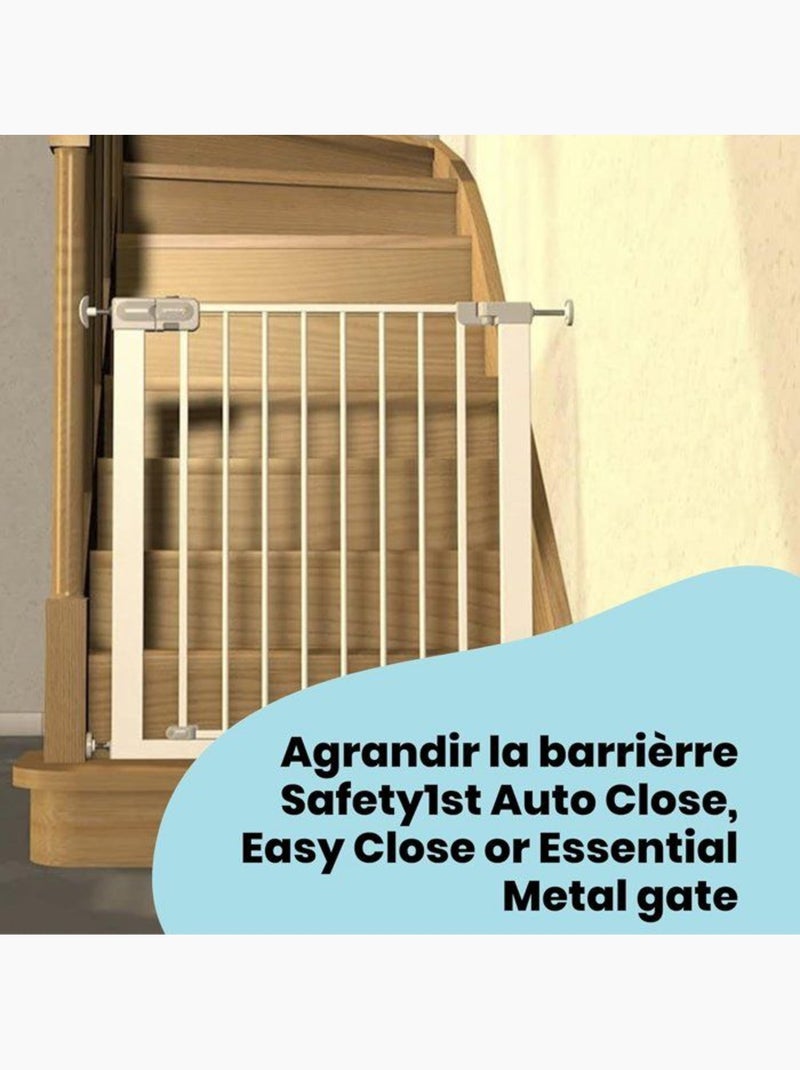 Safety 1st adaptateur de balustrade pour barrière de sécurité enfant - lot de 2 Blanc - Kiabi