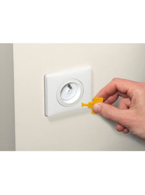 Safety 1st lot de 12 cache-prises avec clés - Kiabi Safety 1st lot de 12 cache-prises avec clés - Kiabi