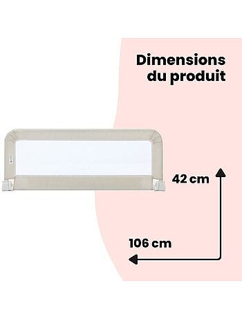 Safety 1st portable bed rail, barrière de lit enfant pliable