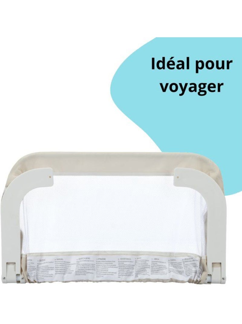 Safety 1st portable bed rail, barrière de lit enfant pliable Beige - Kiabi