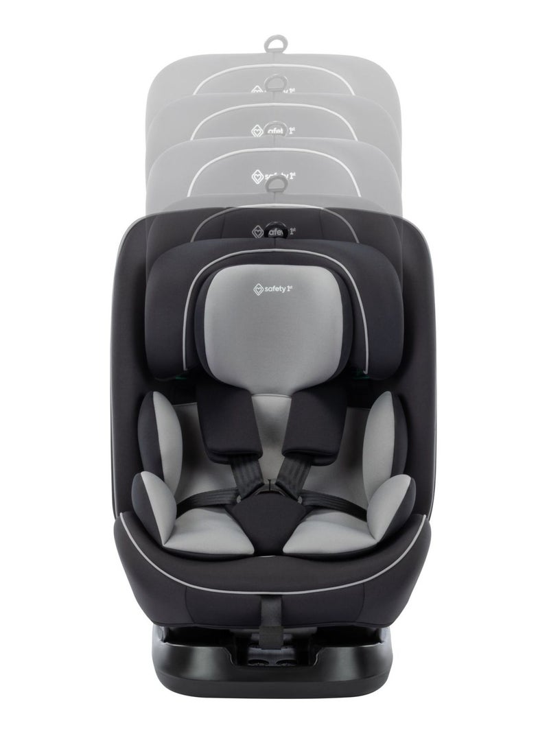 SAFETY 1ST siège auto évolutif Alena Gris Noir - Kiabi