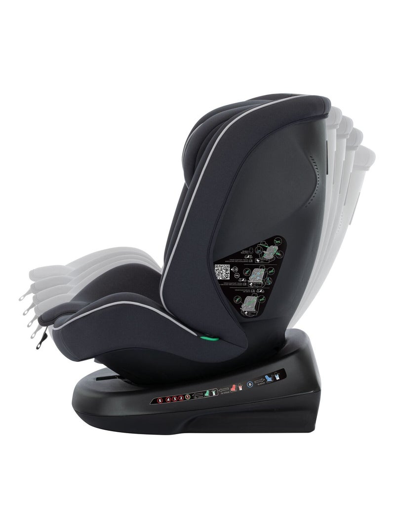 Safety 1st siège auto naissance évolutif pivotant Cosmo i-Safe Noir Gris - Kiabi