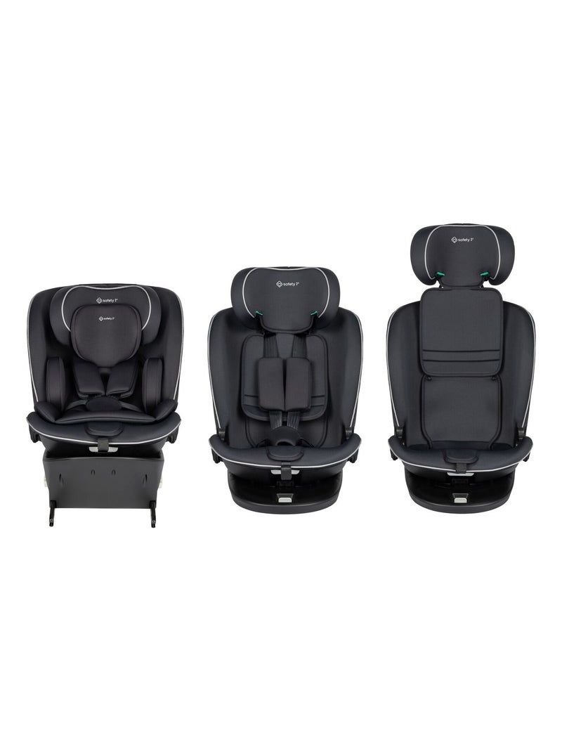 Safety 1st siège auto naissance évolutif pivotant Saturn 360 i-Size Noir Noir - Kiabi
