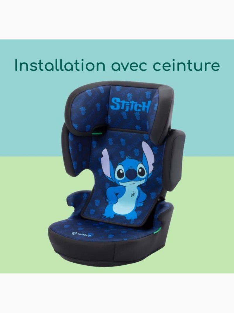 SAFETY 1ST Siège auto réhausseur Helia i-Safe, Disney STITCH Gris - Kiabi