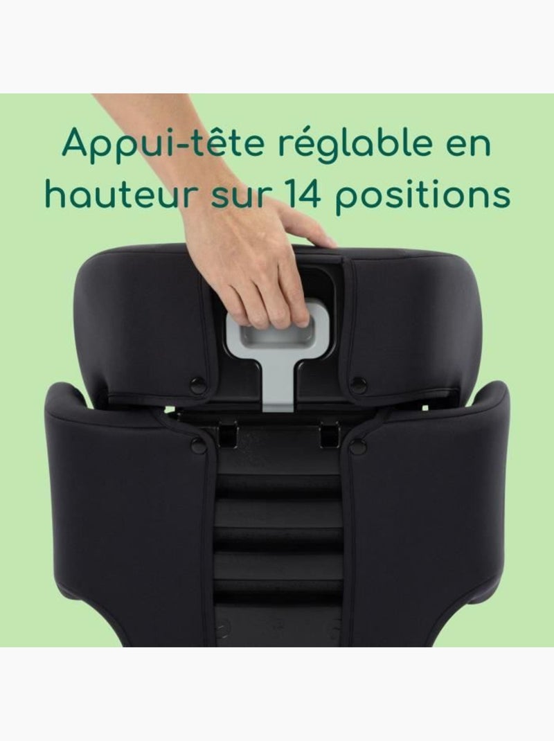 SAFETY 1ST Siège auto réhausseur Helia i-Safe, Disney STITCH Gris - Kiabi