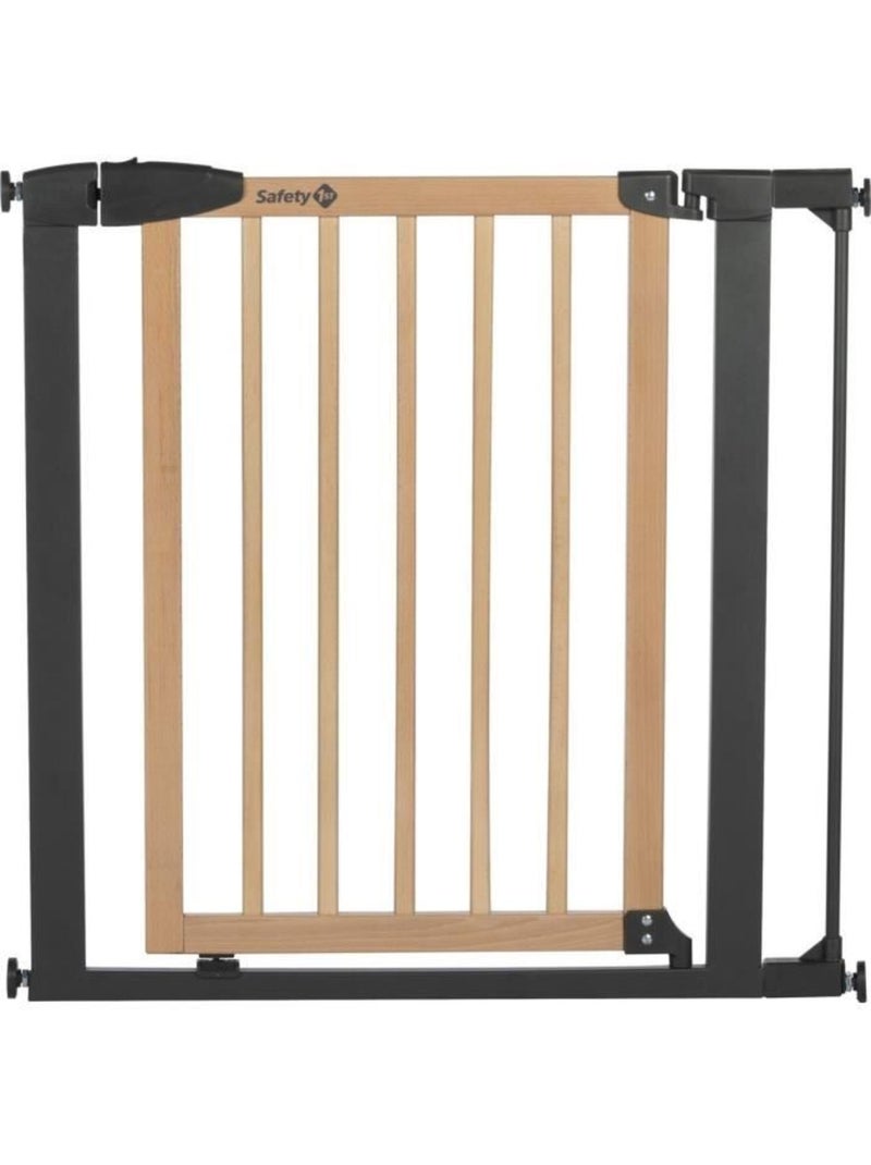 Safety 1st simply close wood & metal 7 cm extension Gris - Kiabi
