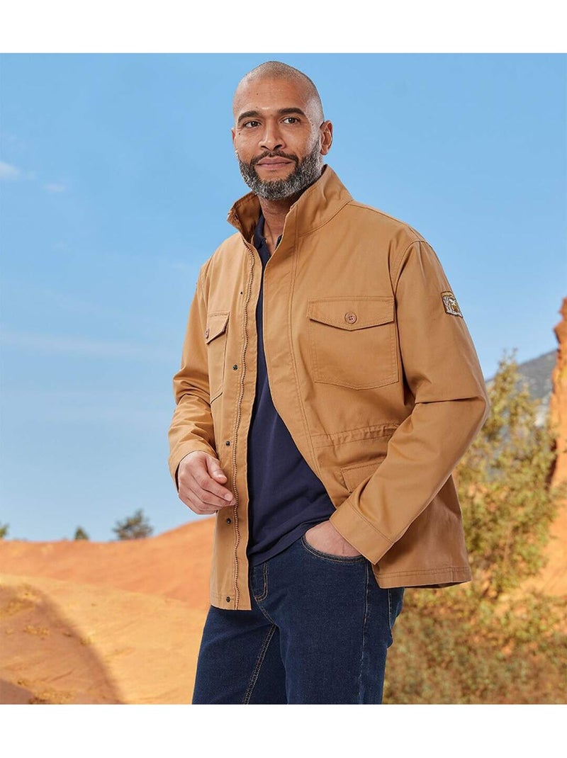 Saharienne Arizona Land   - ATLAS FOR MEN Jaune foncé - Kiabi