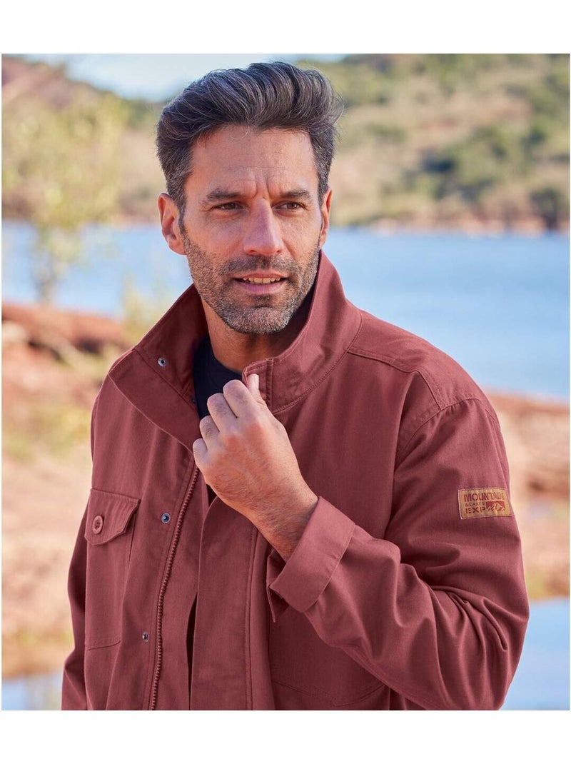 Saharienne Arizona Valley   - ATLAS FOR MEN Bordeaux - Kiabi