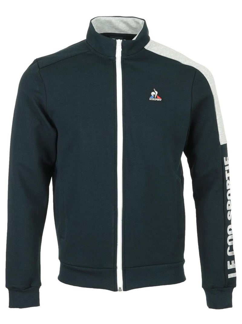 Saison 2 Full Zip Sweat Bleu marine - Kiabi