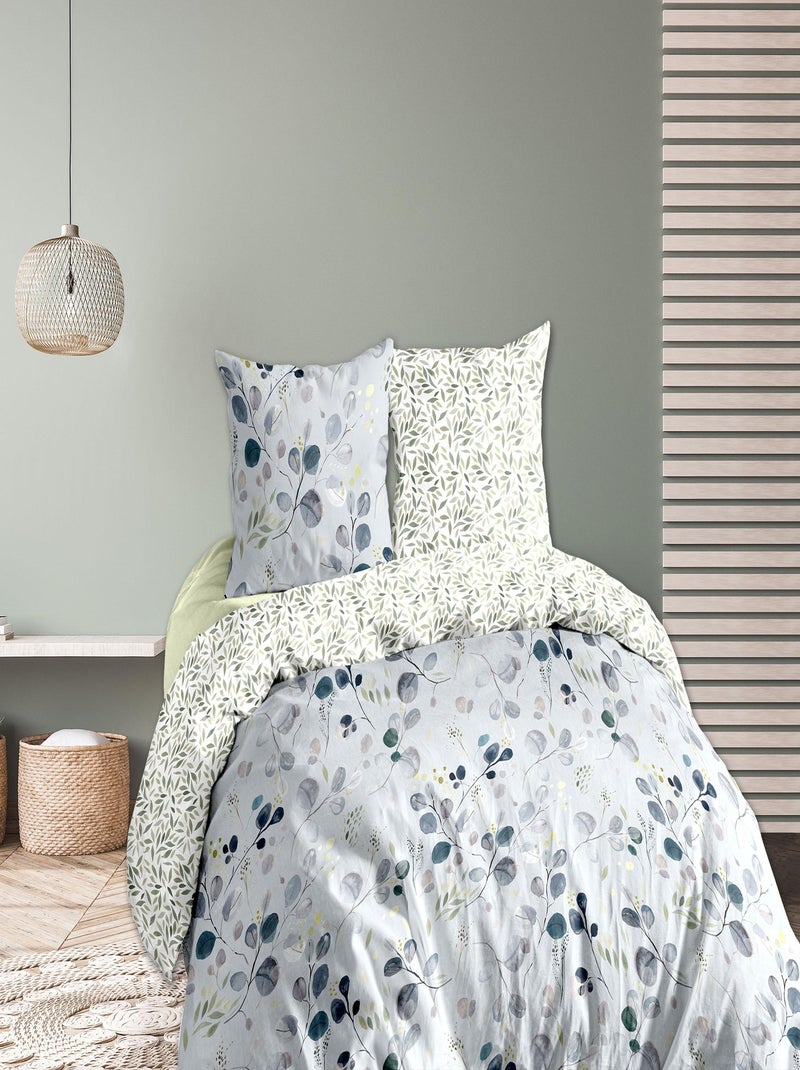 SAKURA GLACIER HC 240X220+2TAIES Blanc - Kiabi