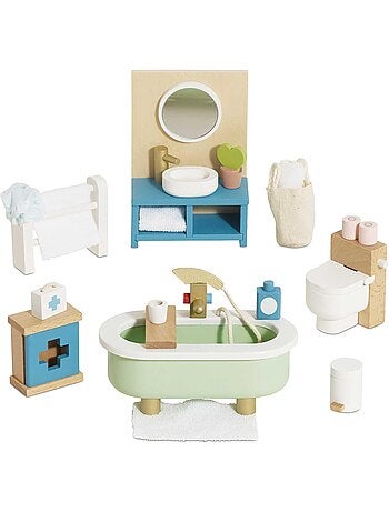 Salle de bain pour maison de poupées