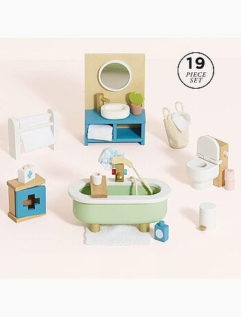 Salle de bain pour maison de poupées