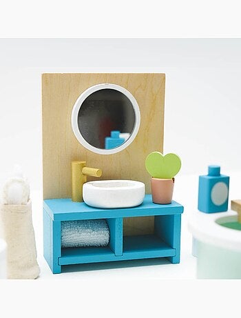 Salle de bain pour maison de poupées