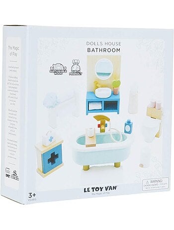 Salle de bain pour maison de poupées