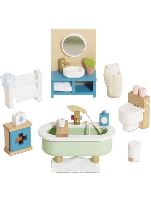 Salle de bain pour maison de poupées - Kiabi