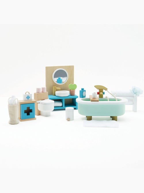 Salle de bain pour maison de poupées - Kiabi