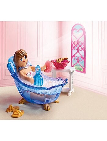 Salle de bain royale avec princesse et accessoires
