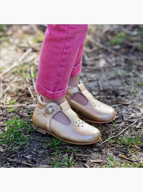 Salomé cuir enfant Vicky - Kiabi