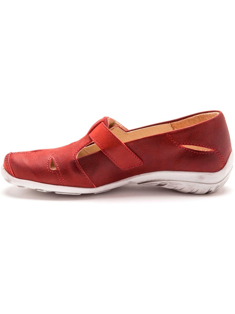 Salomés à aérosemelle ultra souples - PEDICONFORT Rouge - Kiabi