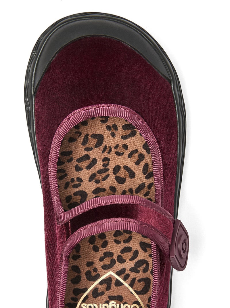 Salomés conguitos barefoot goflex Rouge - Kiabi