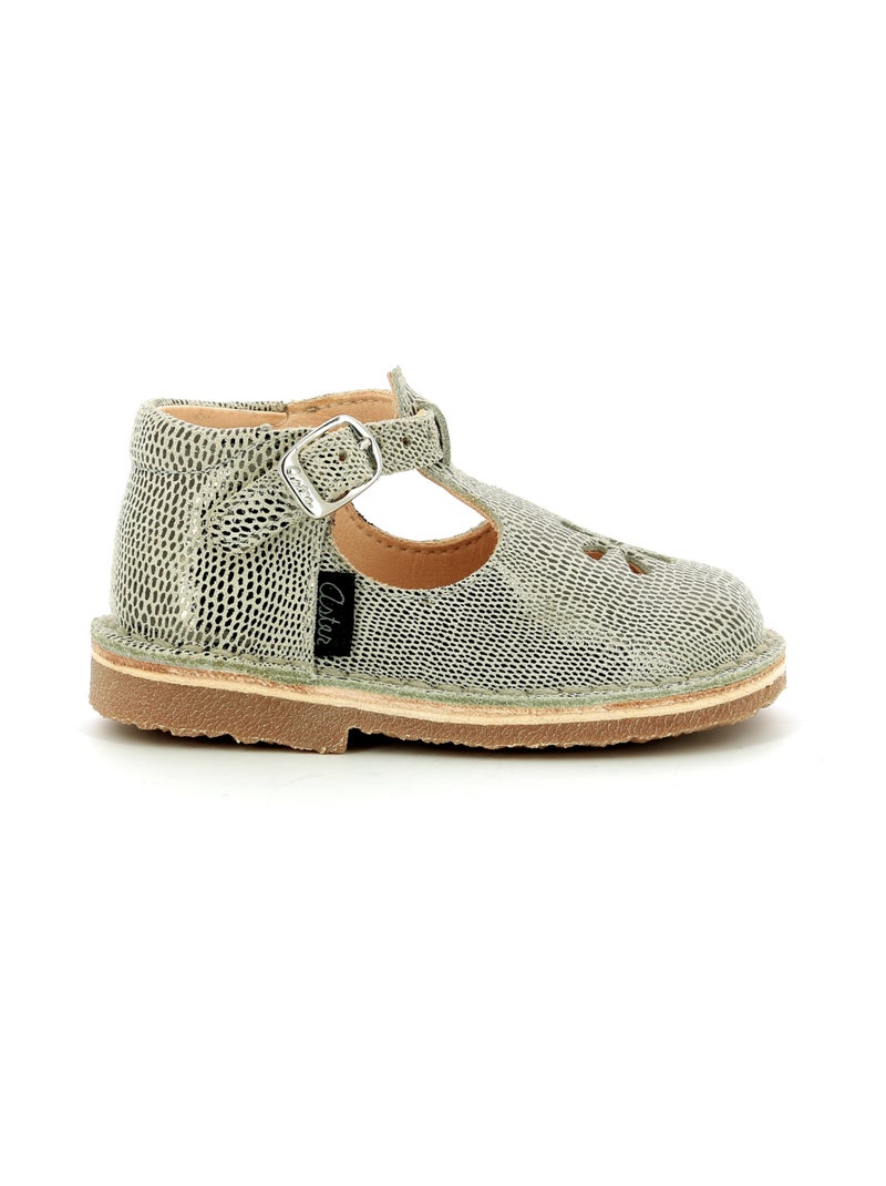 Salomés Cuir Bimbo-2 Aster Doré/or - Kiabi