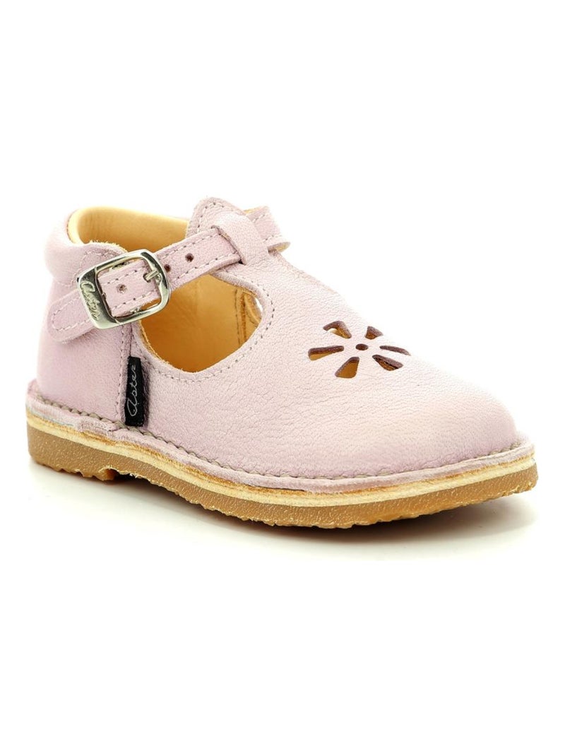 Salomés Cuir Bimbo-2 Aster Violet - Kiabi