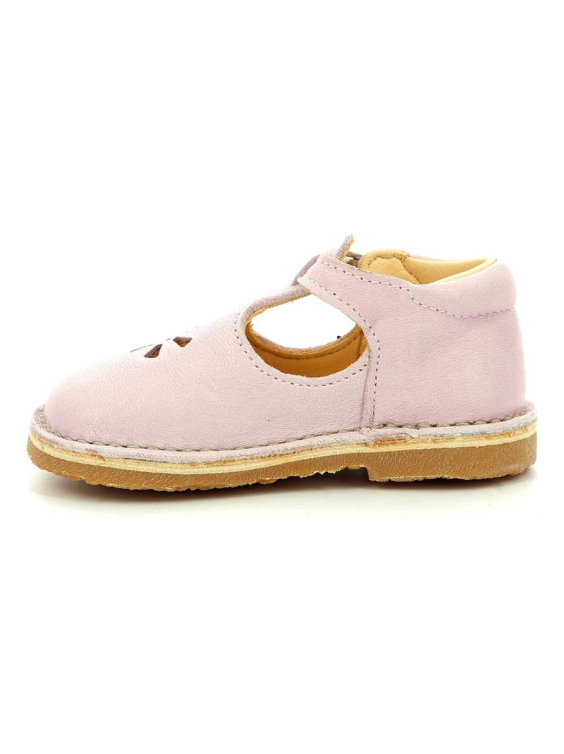 Salomés Cuir Bimbo-2 Aster Violet - Kiabi