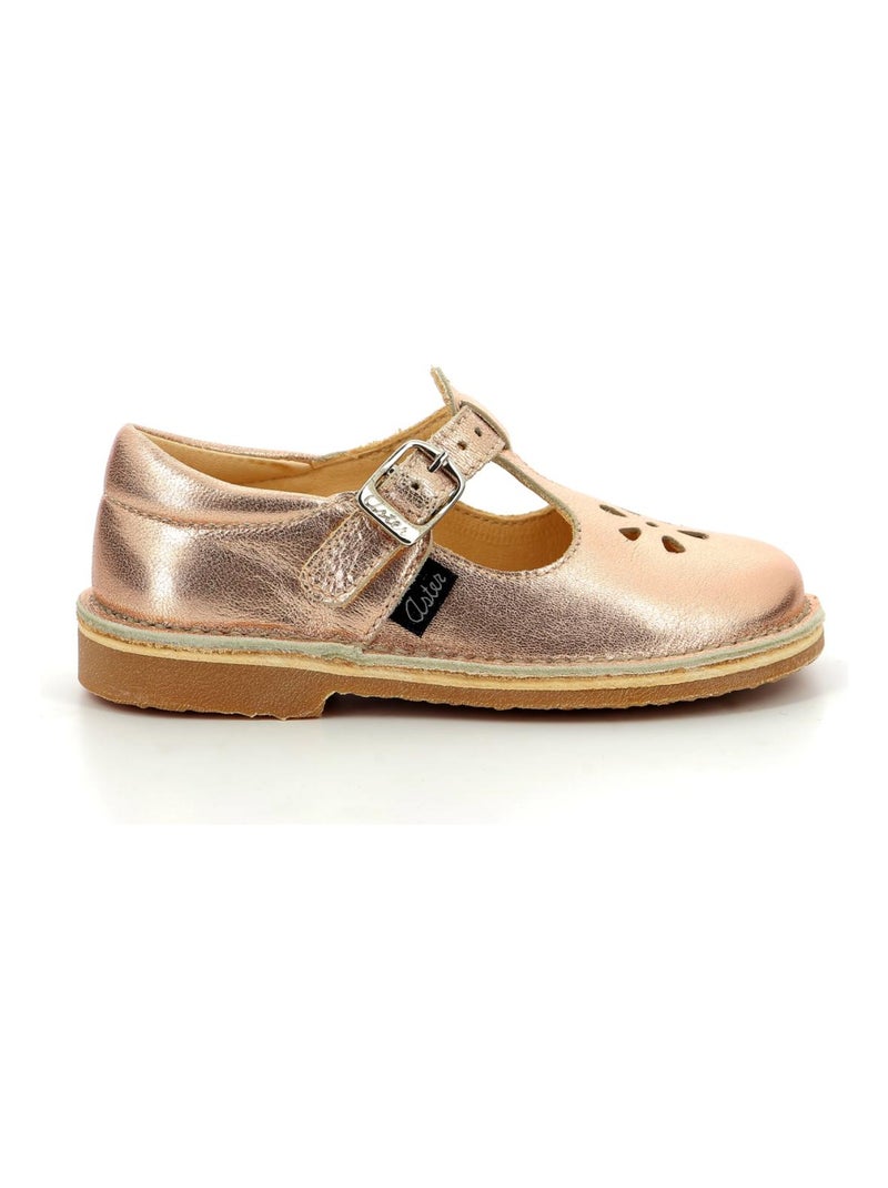 Salomés Cuir Dingo-2 Aster Rose - Kiabi