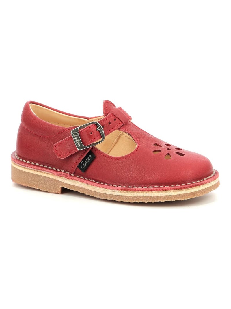 Salomés Cuir Dingo-2 Aster Rouge - Kiabi