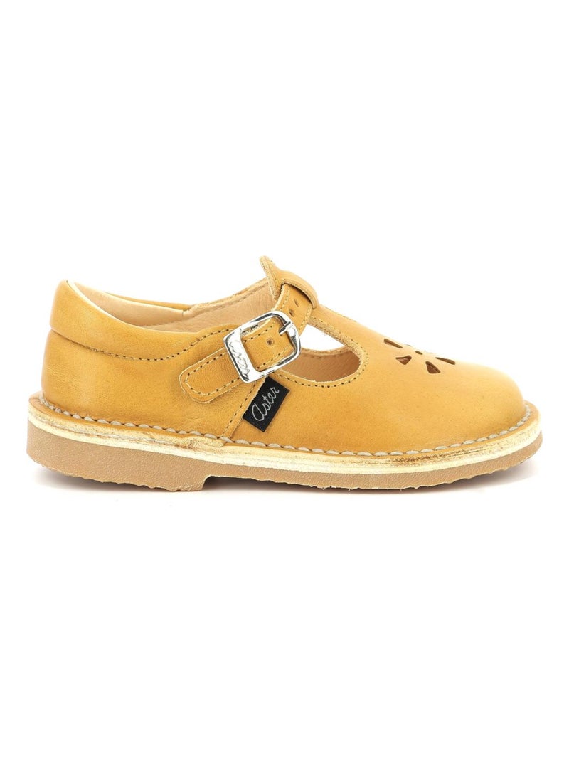 Salomés Cuir Dingo-2 Jaune - Kiabi