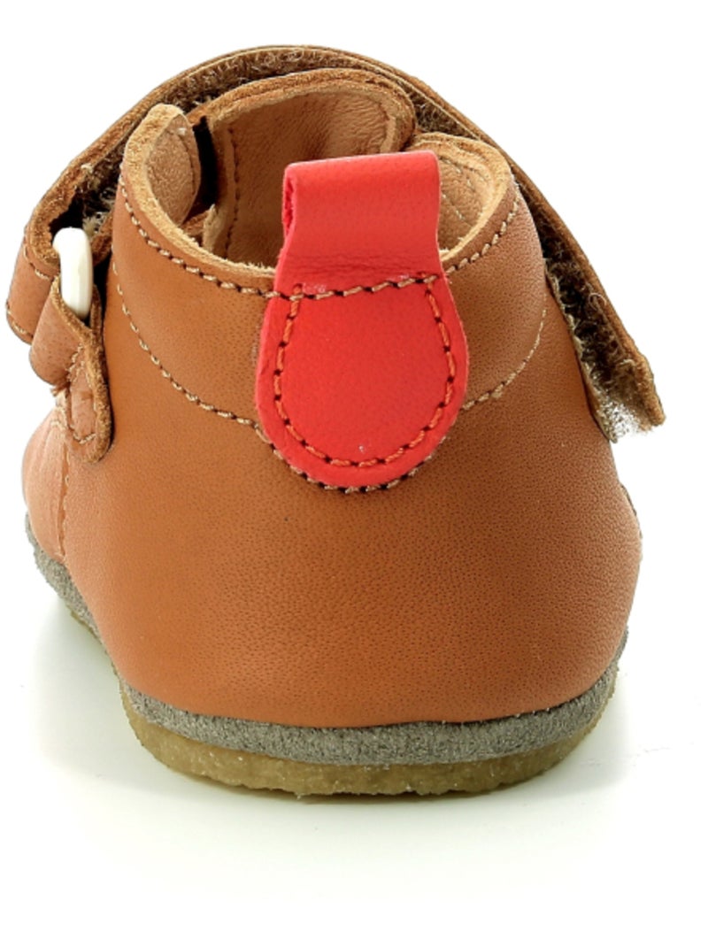 Salomés Cuir Layame Aster Camel - Kiabi