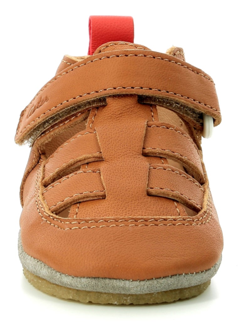 Salomés Cuir Layame Aster Camel - Kiabi