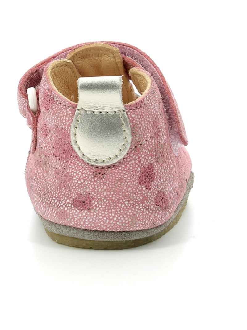 Salomés Cuir Layame Aster Rose - Kiabi