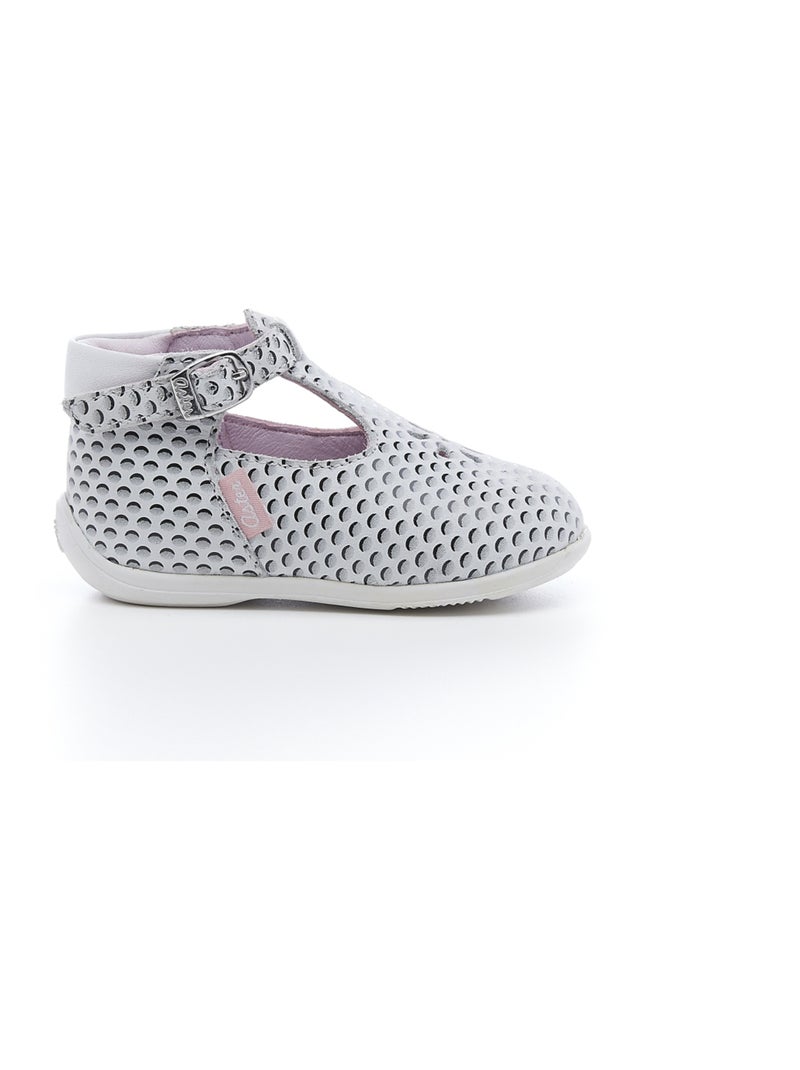Salomés Cuir Odjumbo Aster Blanc - Kiabi