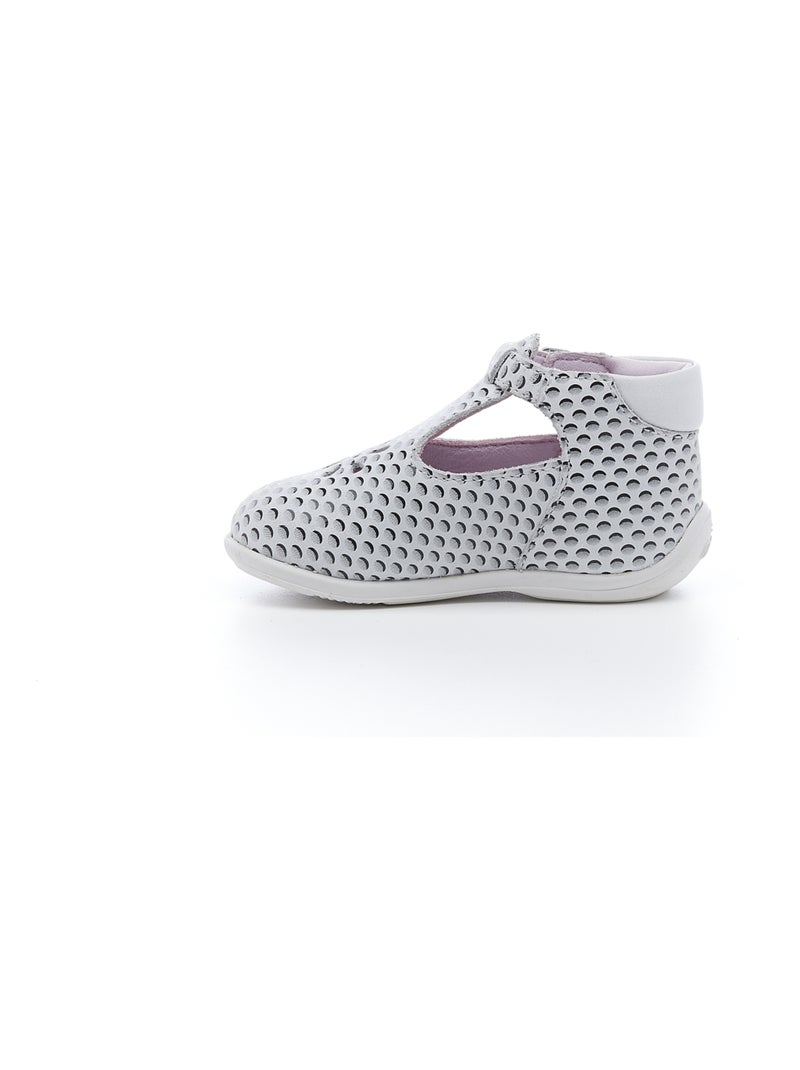 Salomés Cuir Odjumbo Aster Blanc - Kiabi