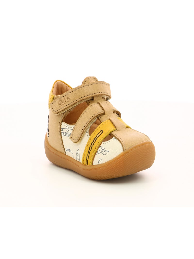 Salomés Cuir Prato Aster Beige - Kiabi