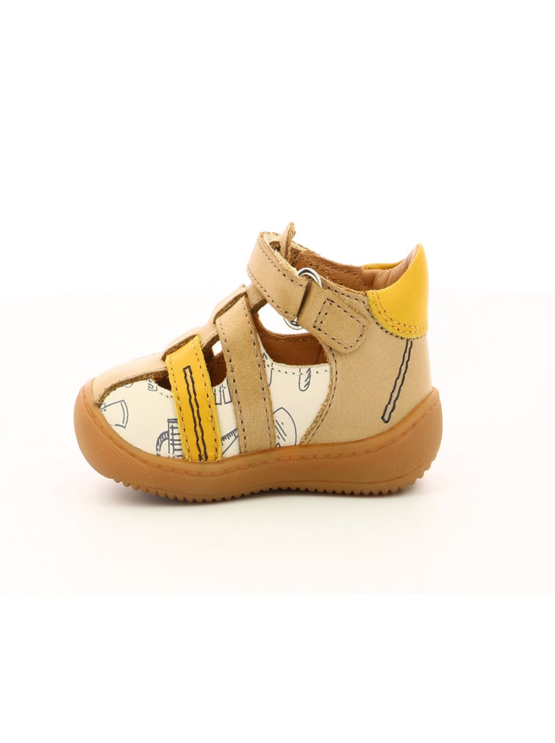 Salomés Cuir Prato Aster Beige - Kiabi