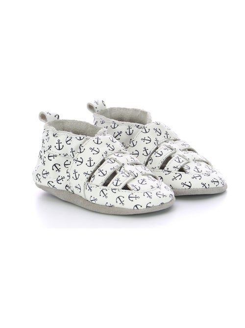 Salomés Cuir Sandiz Robeez - Kiabi