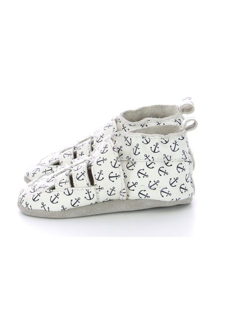 Salomés Cuir Sandiz Robeez - Kiabi