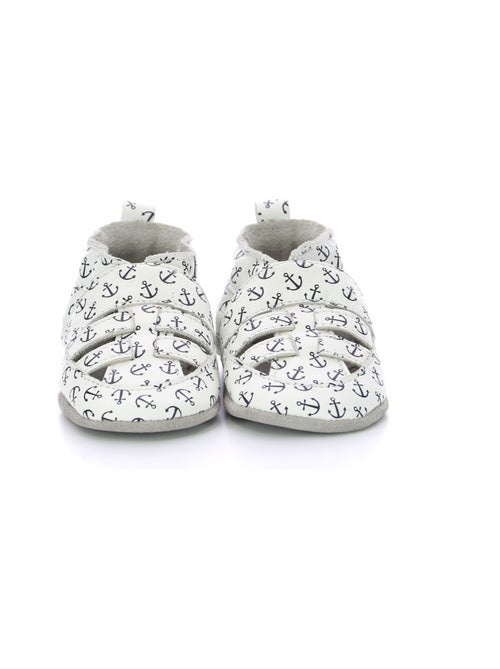 Salomés Cuir Sandiz Robeez - Kiabi